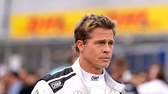 Brad Pitt spielt in dem neuen Formel-1-Film die Hauptrolle. - &copy; Tim Goode/PA Wire/dpa