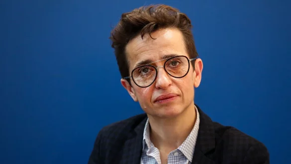 Die russisch-amerikanische Journalistin Masha Gessen erhielt Kritik f&uuml;r &Auml;u&szlig;erungen im &laquo;The New Yorker&raquo;. - &copy; Jan Woitas/dpa-Zentralbild/dpa