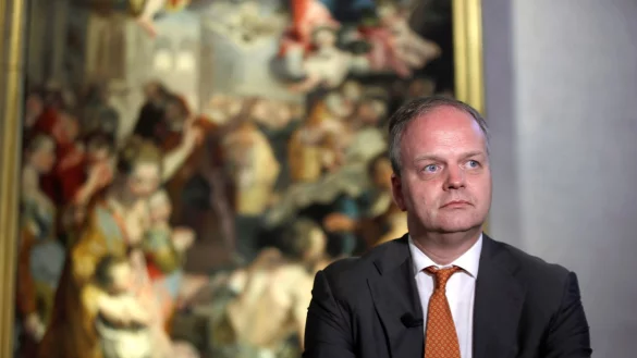 Eike Schmidt f&uuml;hrt k&uuml;nftig das Nationalmuseum Capodimonte in Neapel. - &copy; Luca Bruno/AP/dpa