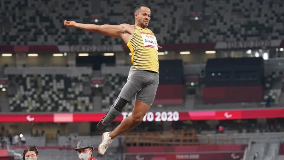 Wurde als Para-Sportler des Jahres ausgezeichnet: Leon Schäfer. - © Marcus Brandt/dpa