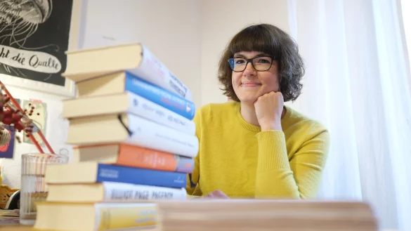 &laquo;Schreiben mit Sicherheitsnetz&raquo;: So bezeichnet Lisa K&ouml;geb&ouml;hn ihre Arbeit als Literatur&uuml;bersetzerin. - &copy; Sebastian Willnow/dpa-tmn