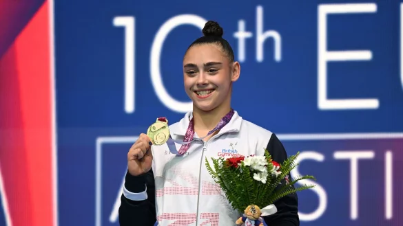 Die britische Turnerin hat alle Starts bei der WM abgesagt. - &copy; Marijan Murat/dpa