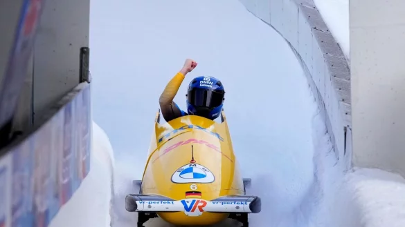 Gewann erneut: Lisa Buckwitz. - &copy; Petr David Josek/AP/dpa