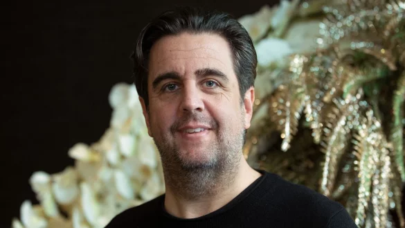 Bastian Pastewka freut sich auf die Weihnachtstage. - &copy; Thomas Banneyer/dpa