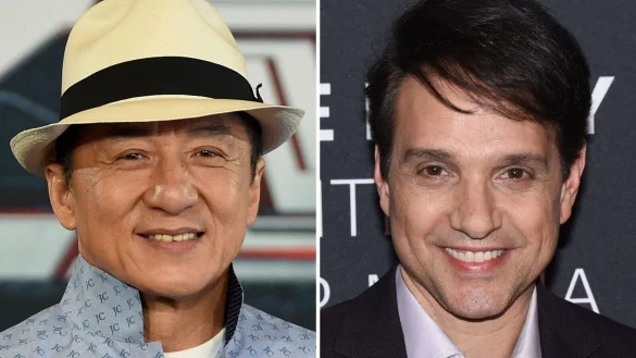 Sind beim neuen &laquo;Karate Kid&raquo;-Film wieder mit dabei: Jackie Chan und Ralph Macchio. (Archivbilder) - &copy; D.Himbrechts/B.Bennight/AAP/ZUMA Wire/dpa
