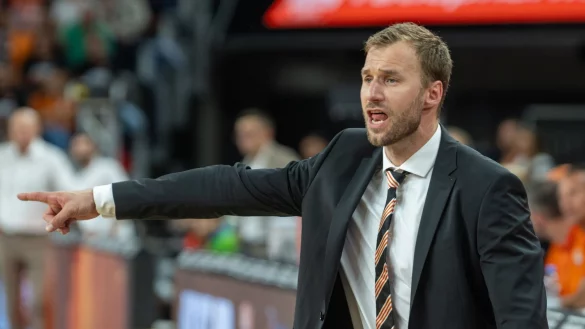 Er war mit seinem Team bei Turk Telekom Ankara zu Gast: Ulms Trainer Anton Gravel. - &copy; Stefan Puchner/dpa