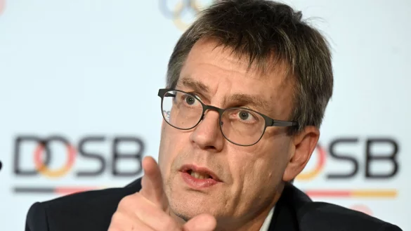 Thomas Weikert ist der Pr&auml;sident des Deutschen Olympischen Sportbunds (DOSB). - &copy; Uli Deck/dpa