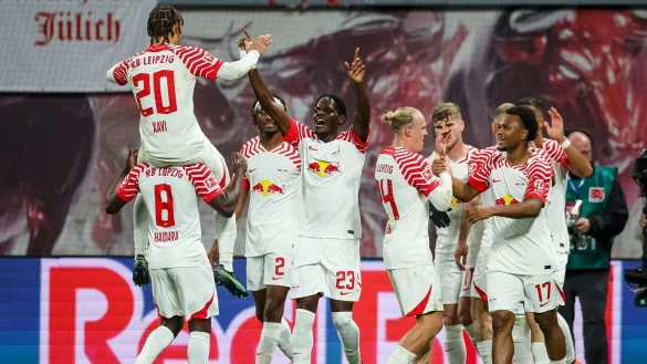 RB Leipzig fertigte K&ouml;ln mit 6:0 ab. - &copy; Jan Woitas/dpa