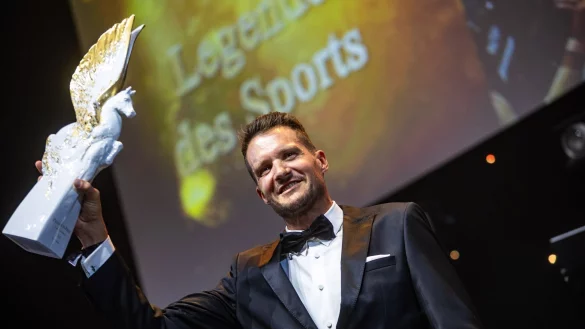 Ist ab sofort eine &laquo;Legende des Sports&raquo;: Triathlet Jan Frodeno. - &copy; Sascha Lotz/dpa