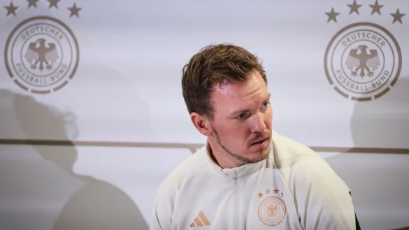 &laquo;Es ist keiner gesetzt und jeder ist eingeladen, sein Bestes zu geben&raquo;, sagt DFB-Coach Julian Nagelsmann vor der Partie gegen &Ouml;sterreich. - &copy; Christian Charisius/dpa