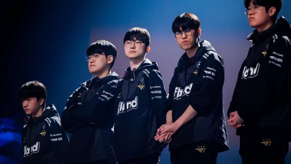 Faker ist mit T1 zum vierten Mal Weltmeister in League of Legends. - &copy; Riot Games/dpa