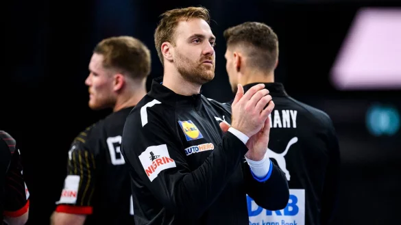 Hegt nach seinem Bandscheibenvorfall keine Zweifel, bei der Heim-EM im n&auml;chsten Monat topfit zu sein: Andreas Wolff. - &copy; Tom Weller/dpa