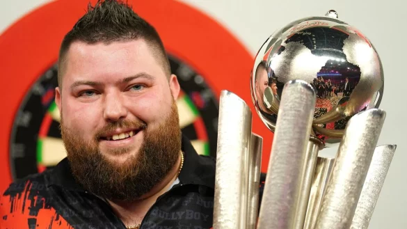 Michael &laquo;Bully Boy&raquo; Smith f&uuml;hrt die Weltrangliste seit seinem WM-Sieg an. - &copy; Zac Goodwin/PA Wire/dpa