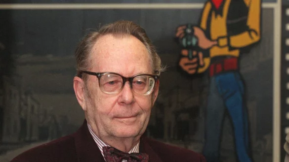 Der belgische Comiczeichner Maurice de Bevere, kurz Morris genannt, wäre dieses Jahr 100 Jahre alt geworden. - © Fabian Matzerath/dpa