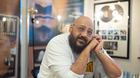 Moses Pelham, Musiker und Produzent, gilt als Pionier des Deutsch-Rap. - &copy; Helmut Fricke/dpa