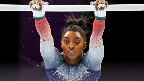 Turnte mit dem US-Team in Antwerpen zu Gold: Simone Biles. - &copy; Geert vanden Wijngaert/AP/dpa