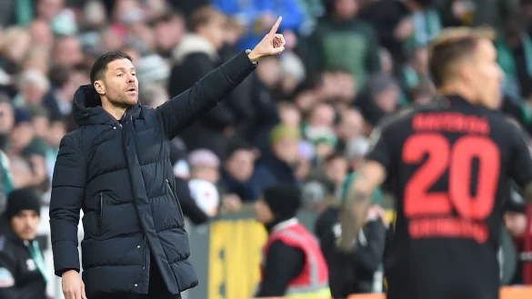 Begehrter Erfolgstrainer: Leverkusen-Coach Xabi Alonso. - &copy; Carmen Jaspersen/dpa