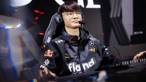 Kein Spieler stand so h&auml;ufig im LoL-WM-Finale wie T1 und Star-Midlaner Faker. - &copy; Riot Games