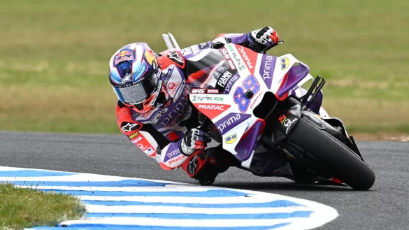 Jorge Martin gewann in Thailand und setzt Titelverteidiger Bagnaia unter Druck. - &copy; Joel Carrett/AAP/dpa