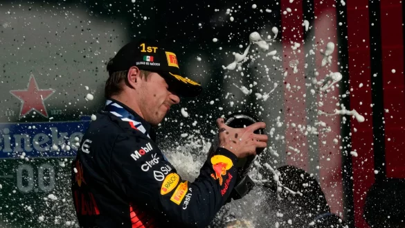 Formel-1-Weltmeister Max Verstappen gewann auch in Mexiko. - &copy; Fernando Llano/AP