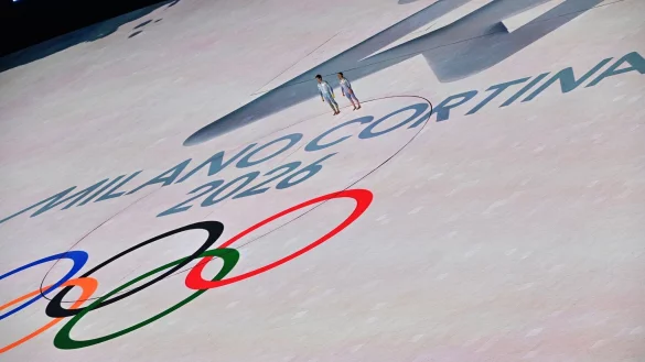 Die Olympischen Winterspiele finden 2026 in Mailand und Cortina d'Ampezzo statt. - &copy; Peter Kneffel/dpa