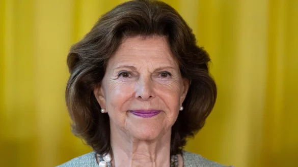 K&ouml;nigin Silvia von Schweden nimmt an der Er&ouml;ffnung des Childhood-Hauses teil. Jetzt wird sie 80. - &copy; Sven Hoppe/dpa