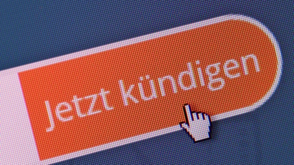 Eigentlich Pflicht: ein Button zum einfachen Kündigen. Fehlt dieser auf der Webseite eines Unternehmens, können Verbraucher den Vertrag fristlos kündigen. - © Andrea Warnecke/dpa-tmn