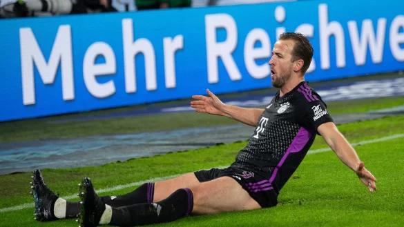 Harry Kane hat in der Bundesliga bereits 21 Tore erzielt. - &copy; Swen Pf&ouml;rtner/dpa