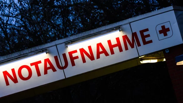 Die Zentrale Notaufnahme eines Krankenhaus. - &copy; Julian Stratenschulte/dpa/Symbolbild