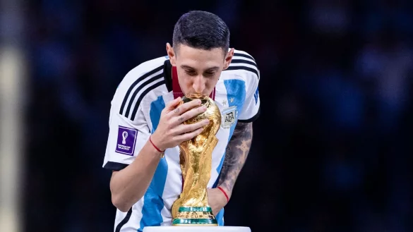 Zieht sich aus dem Nationalteam zur&uuml;ck: Angel di Maria. - &copy; Tom Weller/dpa