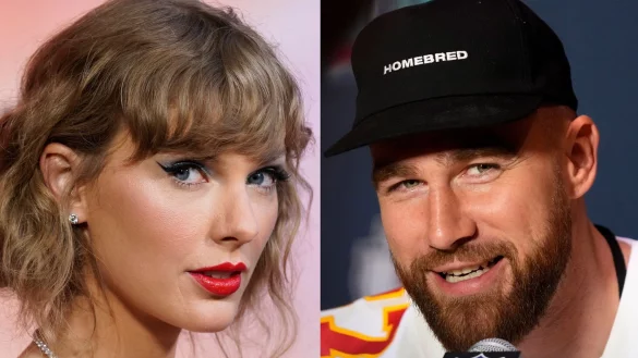 Sind Taylor Swift und NFL-Star Travis Kelce ein Paar? - © Chris Pizzello/Ross D. Franklin/Invision/AP/dpa