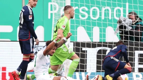 Armindo Sieb (M) war F&uuml;rths Matchwinner gegen die Fortuna aus D&uuml;sseldorf. - &copy; Daniel Karmann/dpa