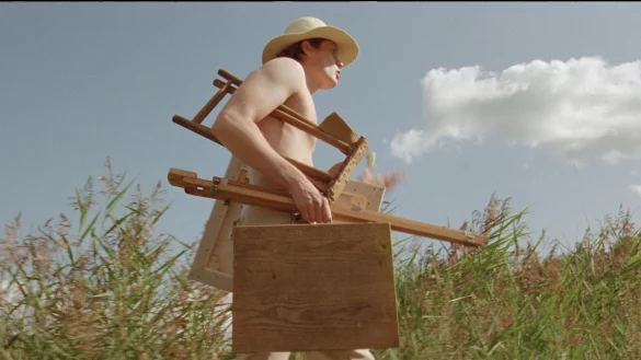 Alfred Ekker Strande spielt den norwegischen Maler Edvard Munch mit Anfang 20. - &copy; Splendid Film/dpa