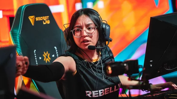 Shopify-Rebellion-Spielerin meL will mit ihrem Team den WM-Titel in Valorant feiern. - &copy; Riot Games/dpa