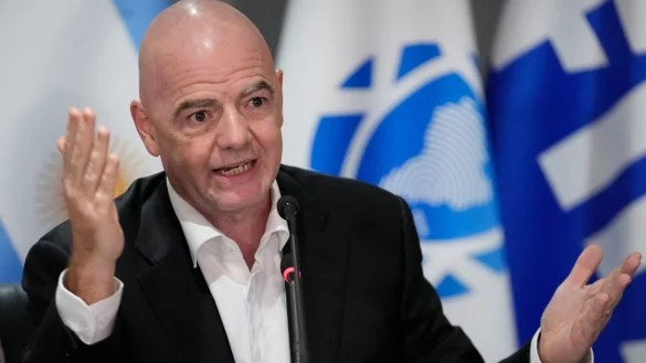 FIFA-Pr&auml;sident Gianni Infantino. - &copy; Jorge Saenz/AP/dpa