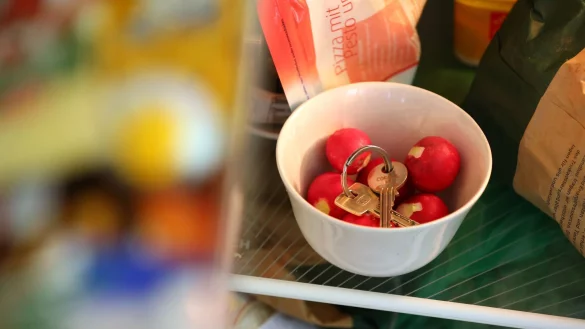 Das Sch&uuml;sselbund im K&uuml;hlschrank kann Hinweis darauf geben, dass ein Mensch eine Demenz entwickelt. - &copy; Karl-Josef Hildenbrand/dpa/dpa-tmn