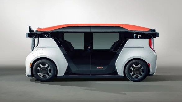 Honda entwickelte die selbstfahrenden &laquo;Origin&raquo;-Fahrzeuge mit, die zun&auml;chst in den USA im Robotaxi-Dienst von Cruise eingesetzt werden sollen. - &copy; Cruise/dpa