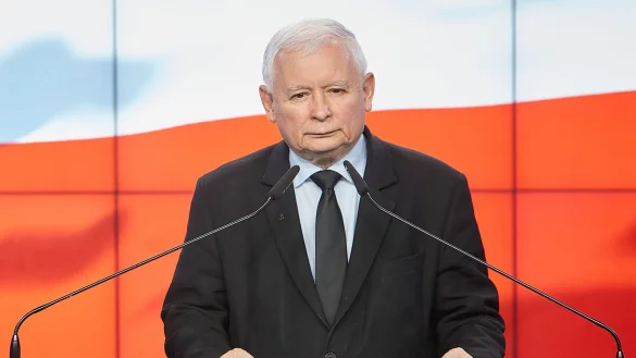 Jaroslaw Kaczynski ist der Vorsitzende der PiS-Partei. - &copy; Hubert Mathis/ZUMA Wire/dpa
