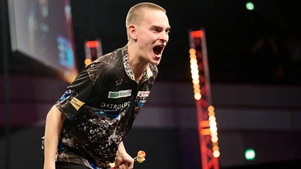 Trifft am 23. Dezember auf den Engl&auml;nder Callan Rydz: Ricardo Pietreczko. - &copy; Bernd Thissen/dpa