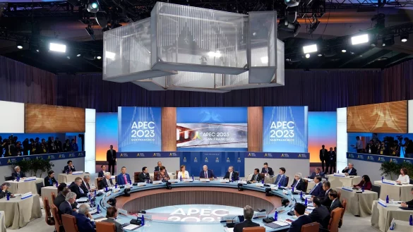 Die USA sind beim diesj&auml;hrigen Apec-Gipfel in San Francisco Gastgeber. - &copy; Evan Vucci/AP