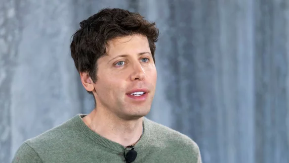 Neben Open AI kümmert sich Sam Altman auch um sein Worldcoin-Projekt. Die World-ID soll in Online-Plattformen, wie Minecraft oder Reddit integriert werden. - © Stephen Brashear/AP/dpa