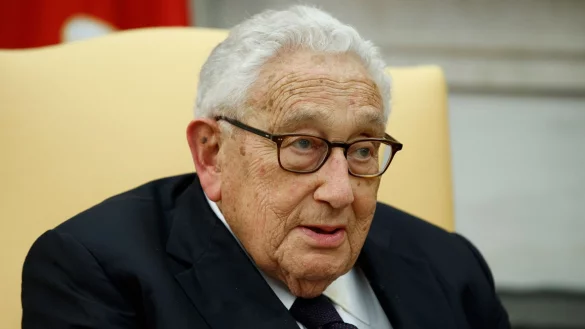 Henry Kissinger ist tot. Der ehemalige Au&szlig;enminister ist im Alter von 100 Jahren gestorben. - &copy; Evan Vucci/AP/dpa