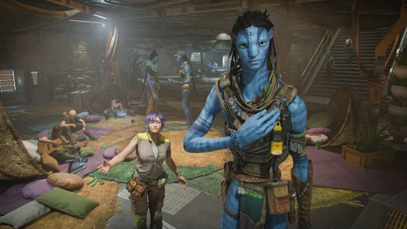 Gro&szlig; gewachsen sind die Na\\\'vi auch im Spiel &laquo;Frontiers of Pandora&raquo;. - &copy; 20th Century Studios/Ubisoft Entertainment/dpa-tmn