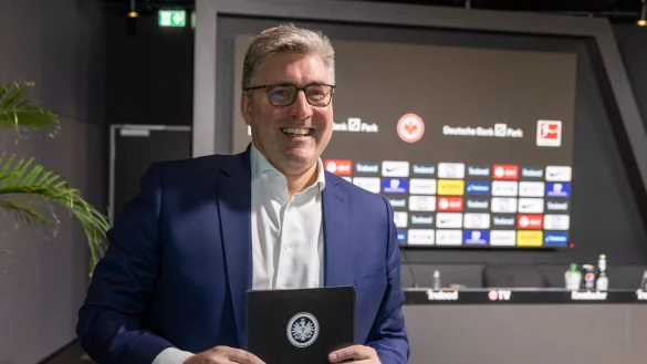 Axel Hellmann, Vorstandssprecher von Eintracht Frankfurt. - &copy; Helmut Fricke/dpa