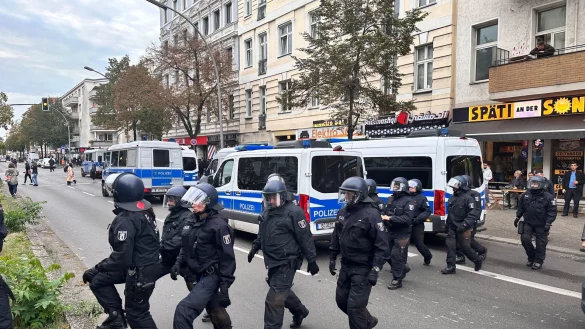 Bundesweit z&auml;hlte das Bundeskriminalamt (BKA) nach Angaben vom Dienstagabend seit dem Hamas-Angriff am 7. Oktober mehr als 2600 Straftaten im Zusammenhang mit dem Nahost-Konflikt. - &copy; Paul Zinken/dpa