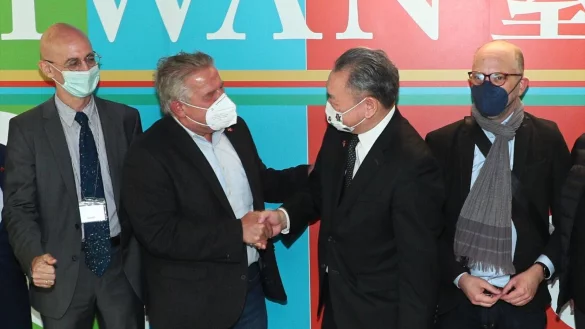 - &copy; Au&szlig;enministerium Taiwan/dpa