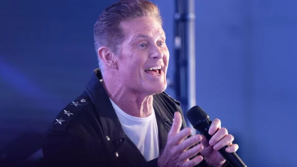 US-Schauspieler und S&auml;nger David Hasselhoff kommt f&uuml;r eine Tournee nach Deutschland. - &copy; Henning Kaiser/dpa/Archiv