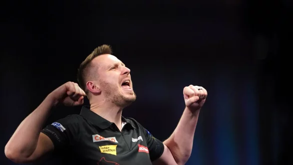 H&auml;lt die Einlaufmusik f&uuml;r extrem wichtig: Florian Hempel. - &copy; Zac Goodwin/PA Wire/dpa