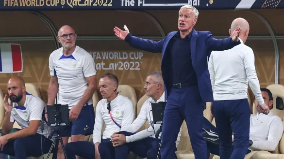 Frankreichs Trainer Didier Deschamps f&uuml;hrte seine Mannschaft in Katar ins Finale. - &copy; Tom Weller/dpa