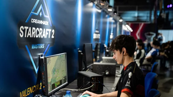 Clem bei der Dreamhack SC2 Masters in Valencia. - © Luc Bouchon/ ESL Gaming